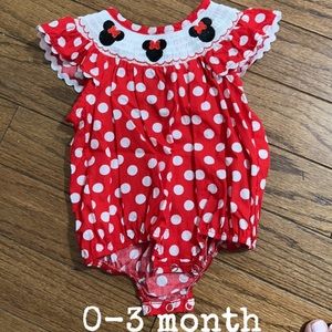Minnie Mouse Bubble 0-3 month